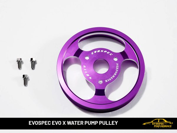 Evo X Underdrive Water Pump Pulley