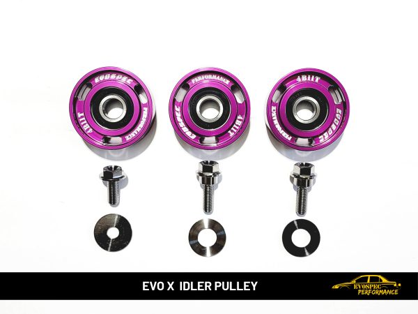 Evo X 4B11T Billet Idler Pulley Kit