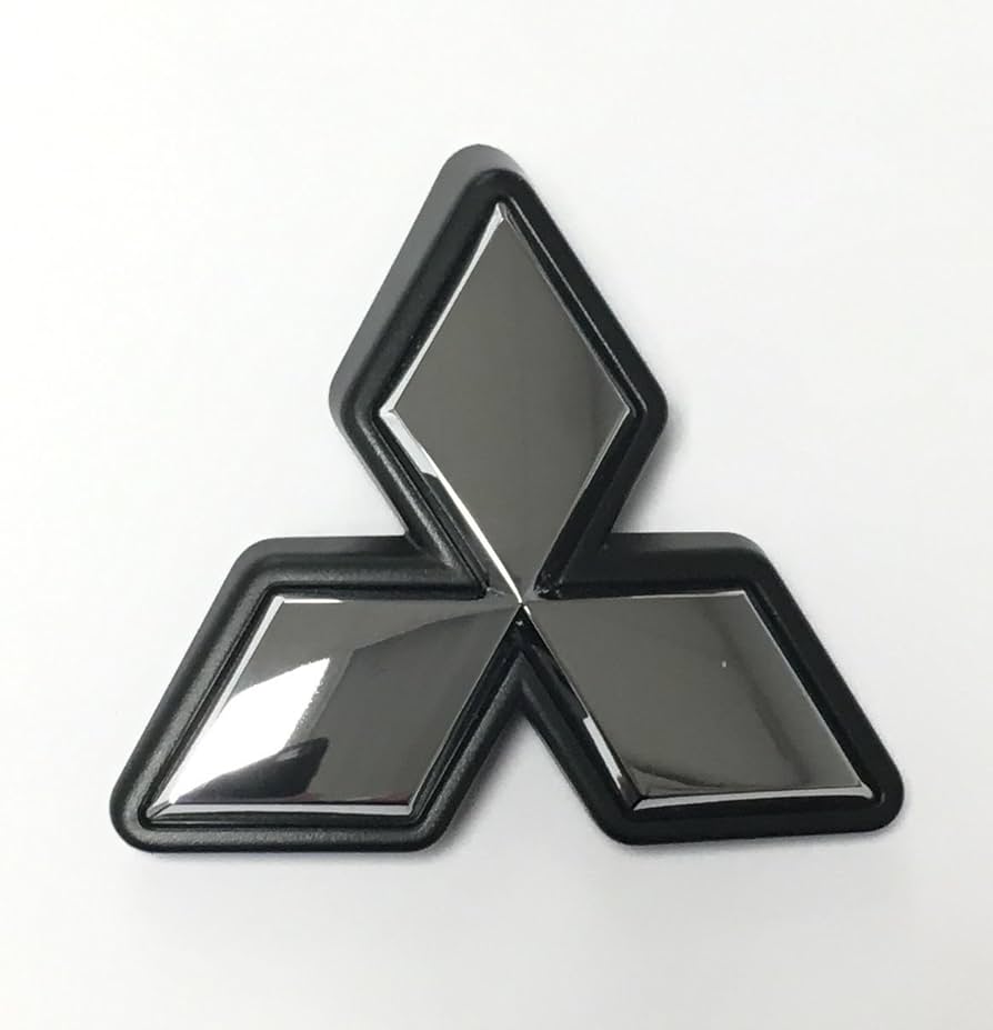 Mitsubishi OEM Front Bumper Diamond Emblem for Evo 9