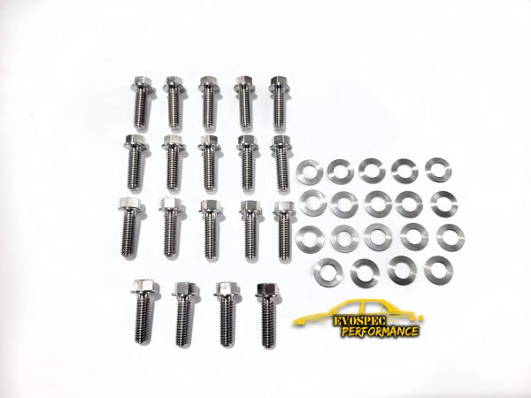 Evospec Performance Titanium Oil Pan Bolt Kit