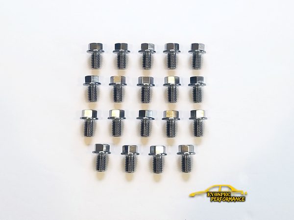 Evospec Performance Titanium Oil Pan Bolt Kit