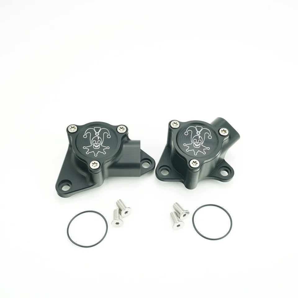 Wunderladen Racing Evo 9 Reverse Intake and Exhaust Cam Sensor Housing Set