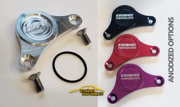 EvoSpec Performance Billet Exhaust Cam Housing delete kit