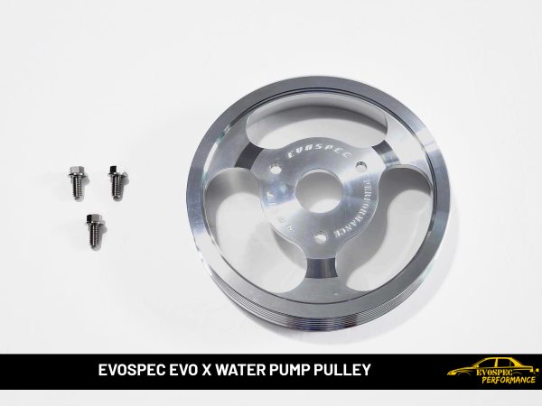 Evo X Underdrive Water Pump Pulley