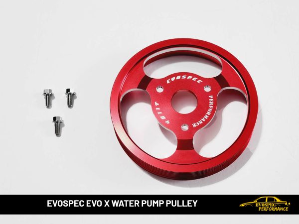Evo X Underdrive Water Pump Pulley