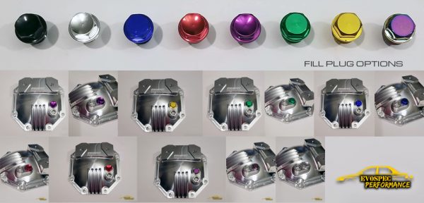 Evospec Performance 3000GT Billet Rear Diff Cover