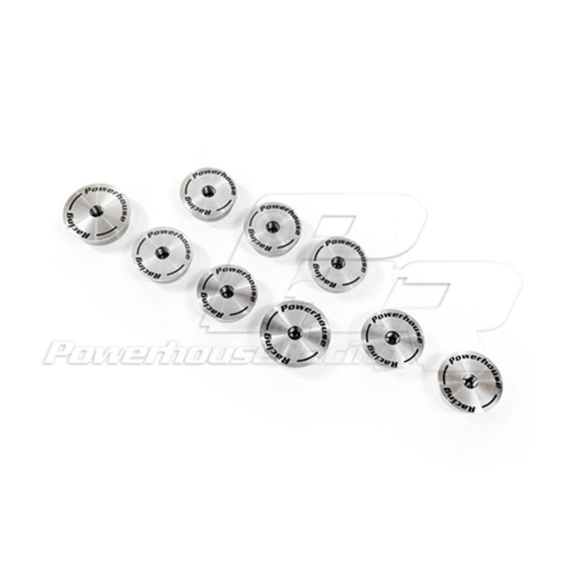 PHR Stainless Freeze Plug Set for 4G63 Engine Block Evolution Dynamics