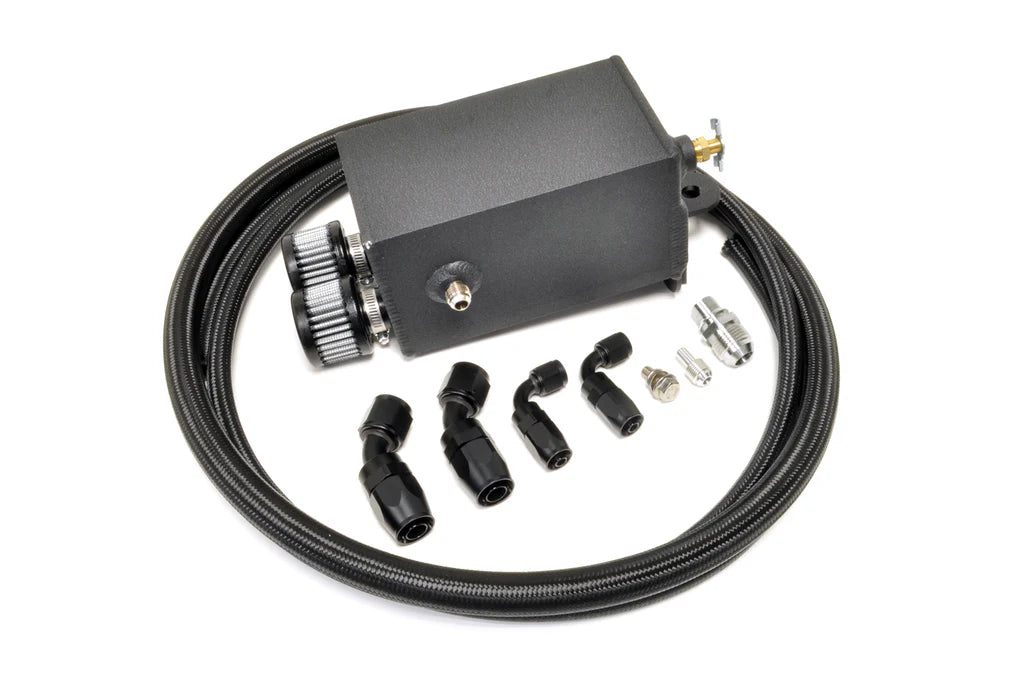 STM Engine Oil Catch Can for Evo X (metal valve cover)