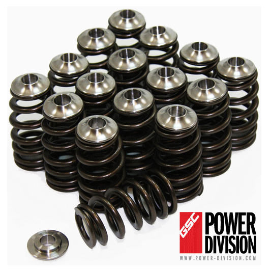 GSC Power-Division Beehive Spring Set with Titanium Retainer for all 4G63s