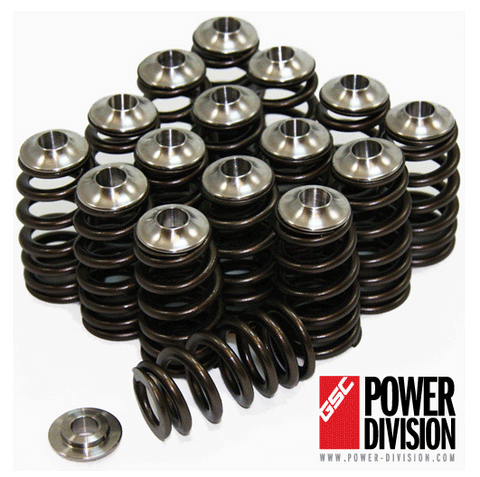 GSC Power-Division Beehive Spring Set with Titanium Retainer for all 4G63s