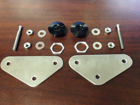 Evolution Dynamics Front Bumper Latch Kit Evo X